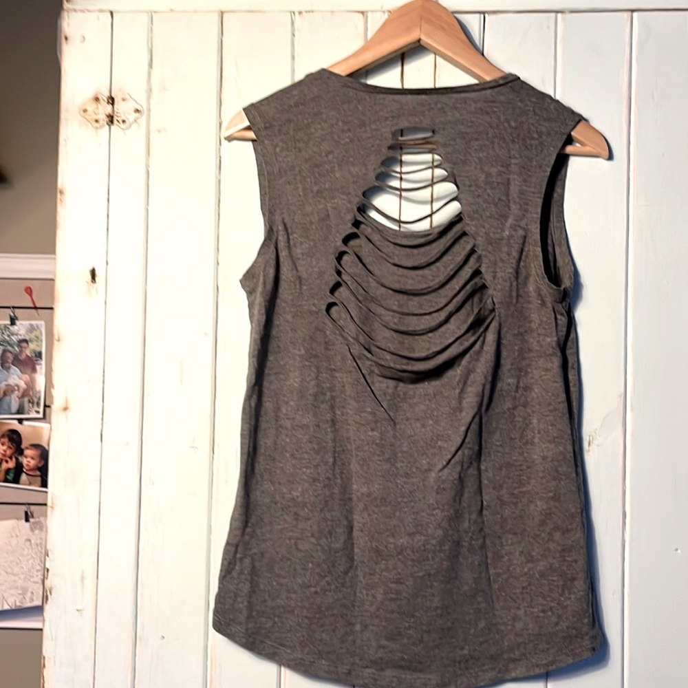 S Balance Collection Grey Workout Tank